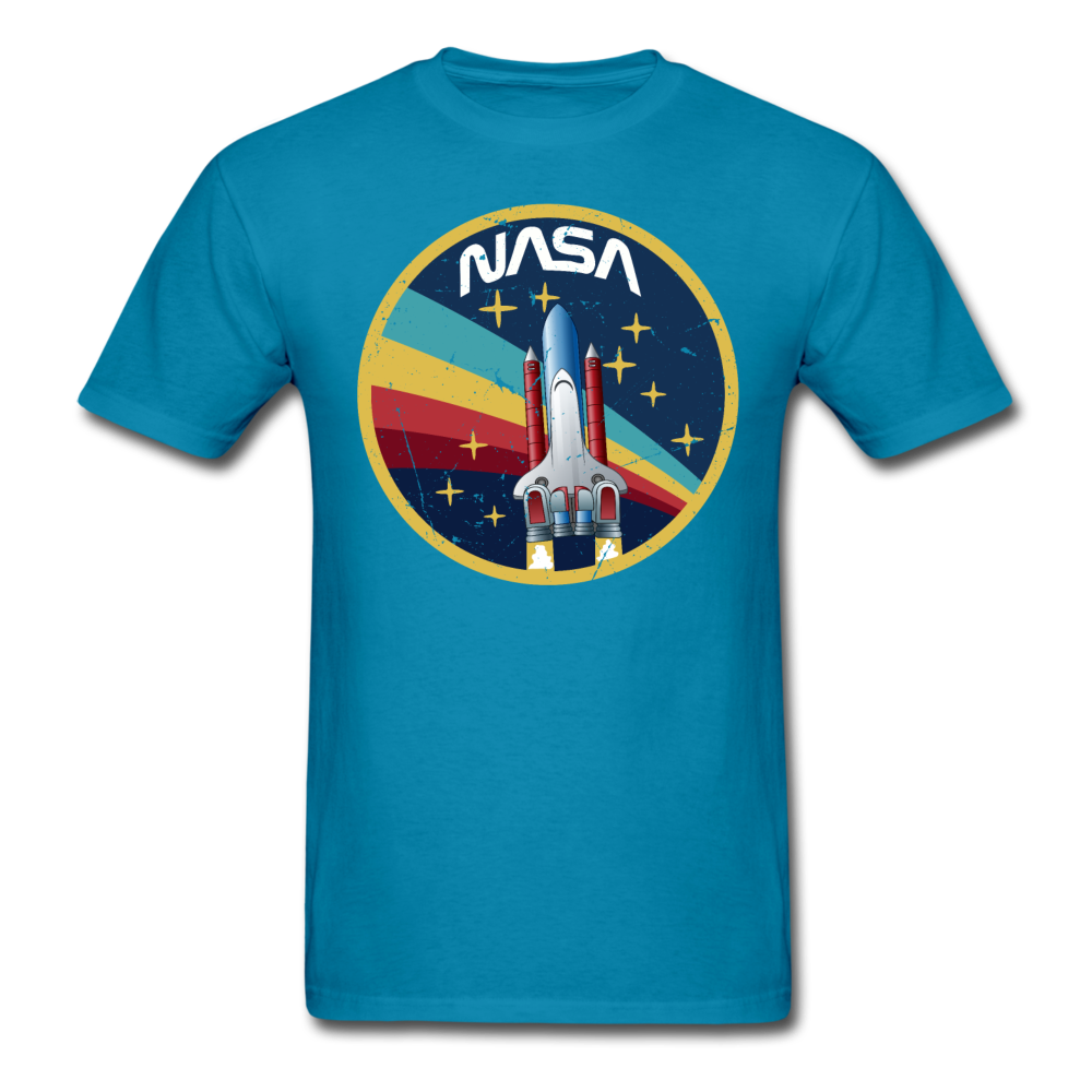 NASA - Shuttle - Grunge - Unisex Classic T-Shirt - turquoise