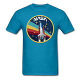 NASA - Shuttle - Grunge - Unisex Classic T-Shirt - turquoise