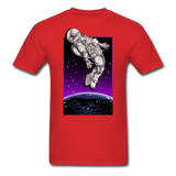 Astronaut - Floating - Unisex Classic T-Shirt - red