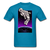 Astronaut - Floating - Unisex Classic T-Shirt - turquoise