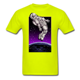Astronaut - Floating - Unisex Classic T-Shirt - safety green
