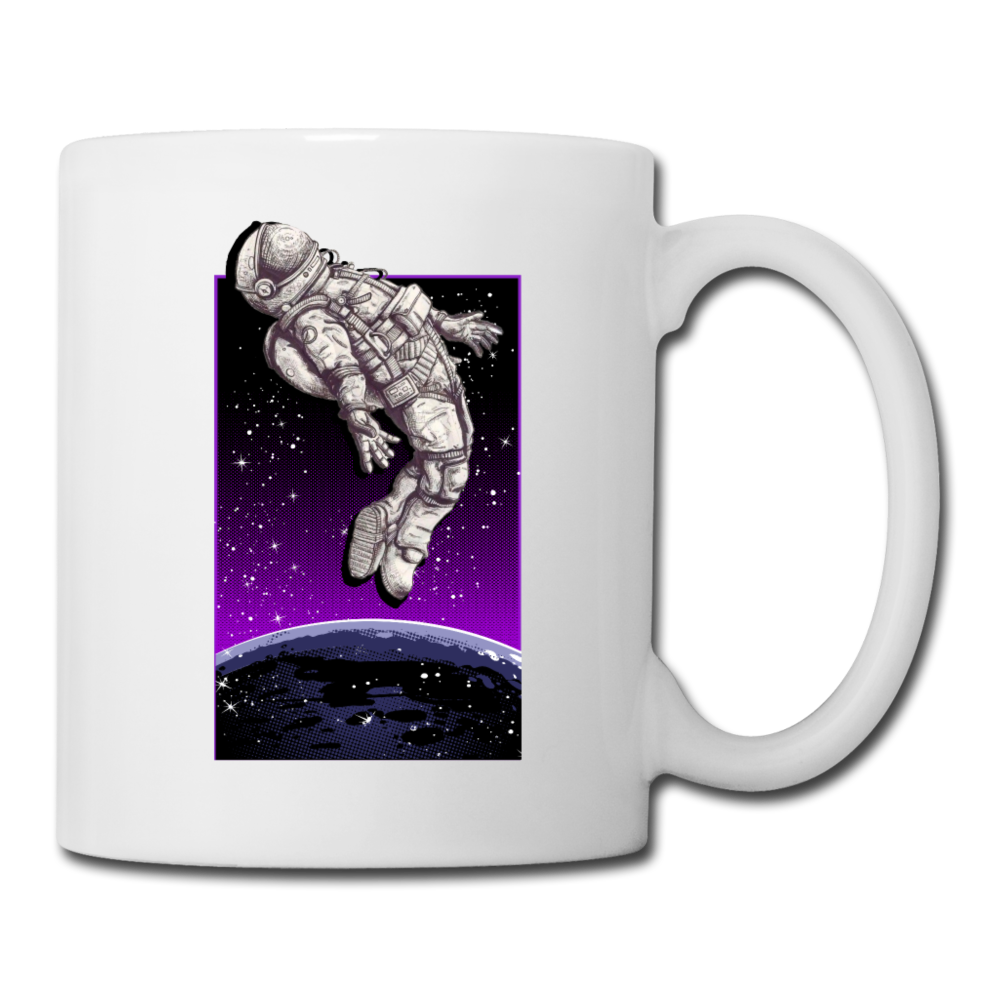 Astronaut - Floating - Coffee/Tea Mug - white