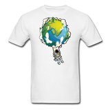 Astronaut - Earth Swing - Unisex Classic T-Shirt - white