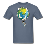 Astronaut - Earth Swing - Unisex Classic T-Shirt - denim