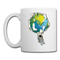 Astronaut - Earth Swing - Coffee/Tea Mug - white