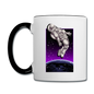 Astronaut - Floating - Contrast Coffee Mug - white/black