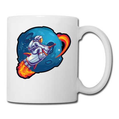 Astronaut - Rocket Ride - Coffee/Tea Mug - white