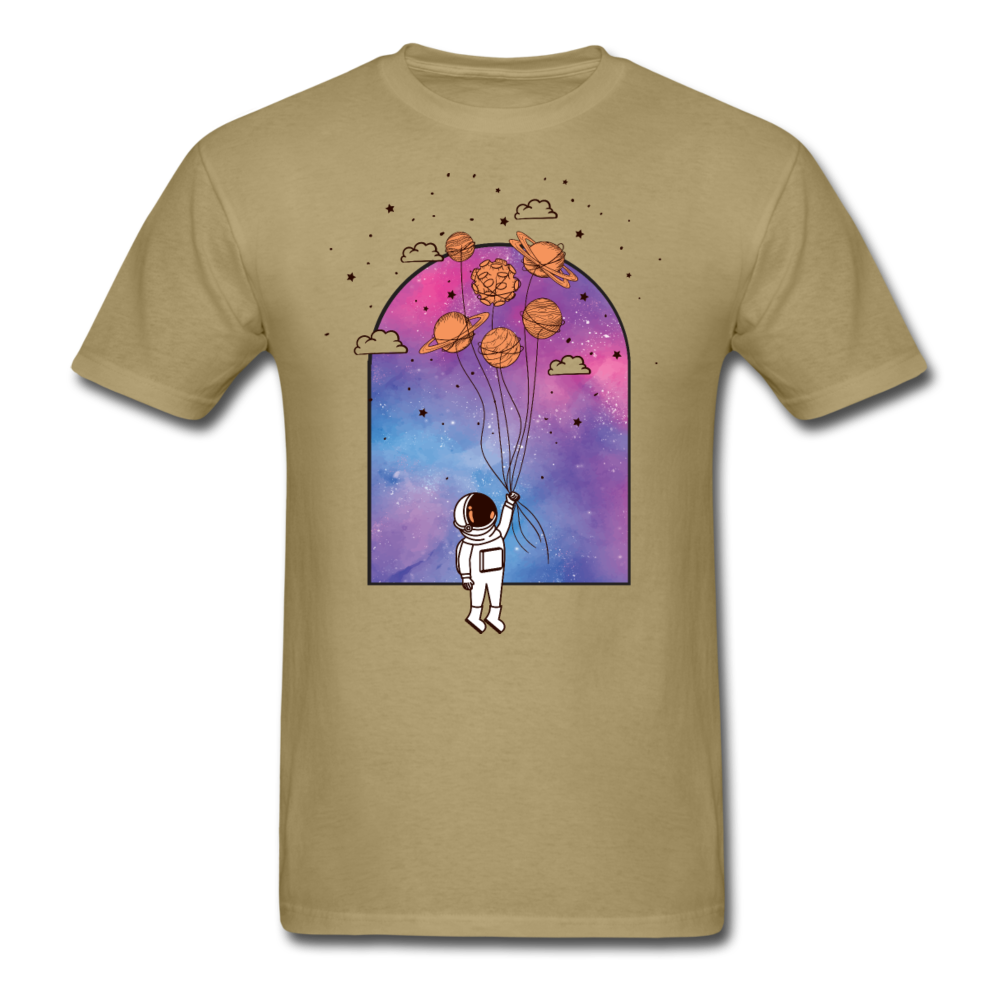 Astronaut - Planet Balloons - Unisex Classic T-Shirt - khaki