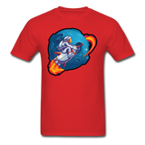 Astronaut - Rocket Ride - Unisex Classic T-Shirt - red