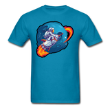 Astronaut - Rocket Ride - Unisex Classic T-Shirt - turquoise