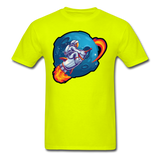 Astronaut - Rocket Ride - Unisex Classic T-Shirt - safety green