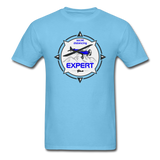 Social Distancing Expert - Flying - Unisex Classic T-Shirt - aquatic blue