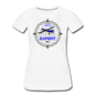 Social Distancing Expert - Flying - Women’s Premium T-Shirt - white