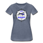 Social Distancing Expert - Flying - Women’s Premium T-Shirt - heather blue