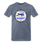 Social Distancing Expert - Flying - Men's Premium T-Shirt - heather blue