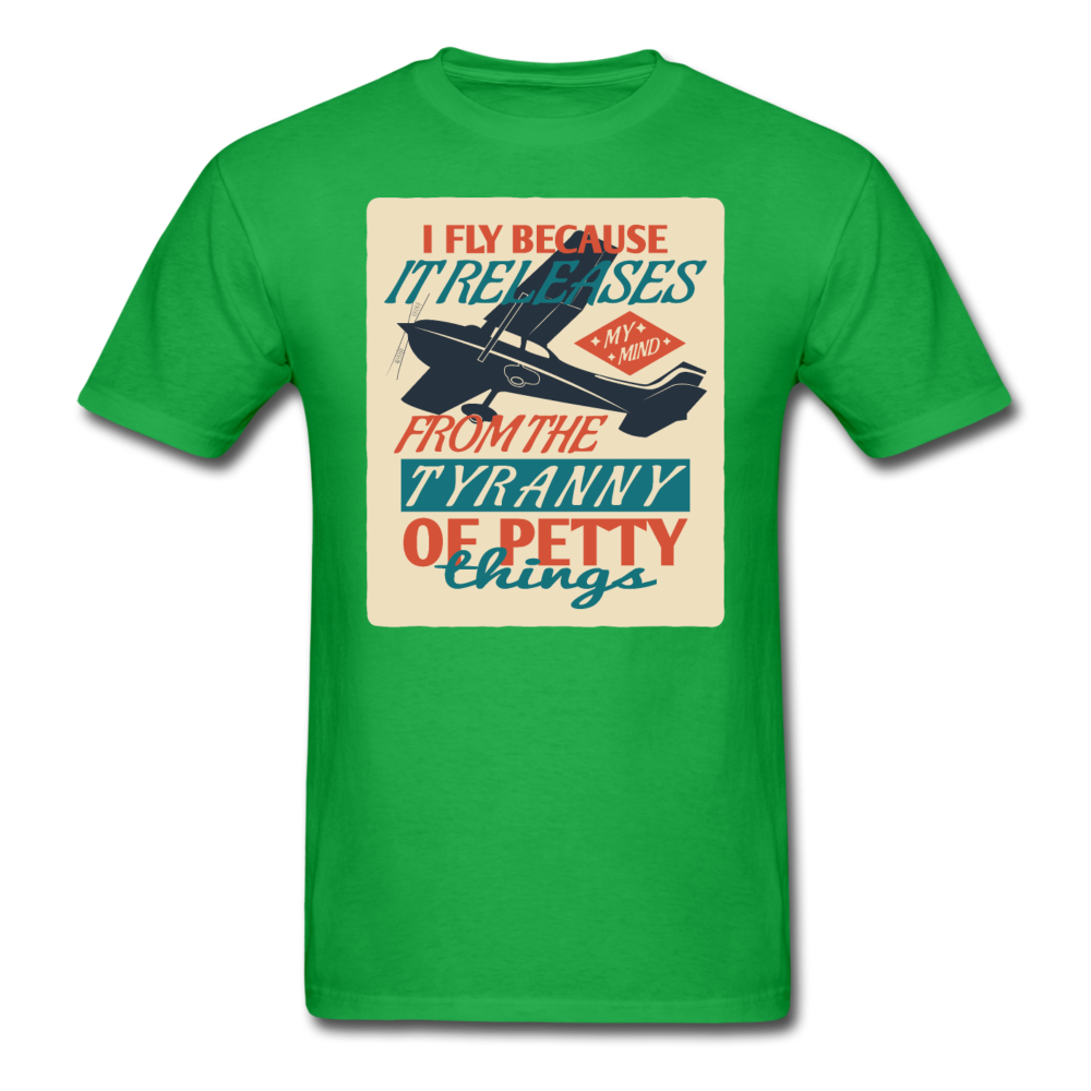 I Fly Because - Unisex Classic T-Shirt - bright green