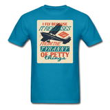 I Fly Because - Unisex Classic T-Shirt - turquoise