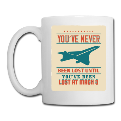 You've Never Been Lost - Coffee/Tea Mug - white