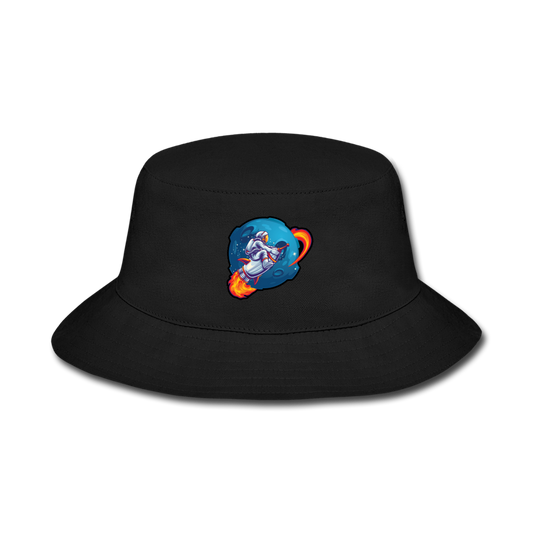 Astronaut - Rocket Ride - Bucket Hat - black