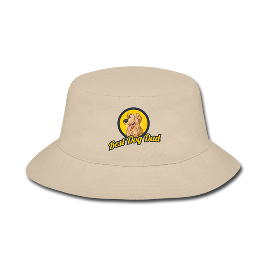 Best Dog Dad - Bucket Hat - cream