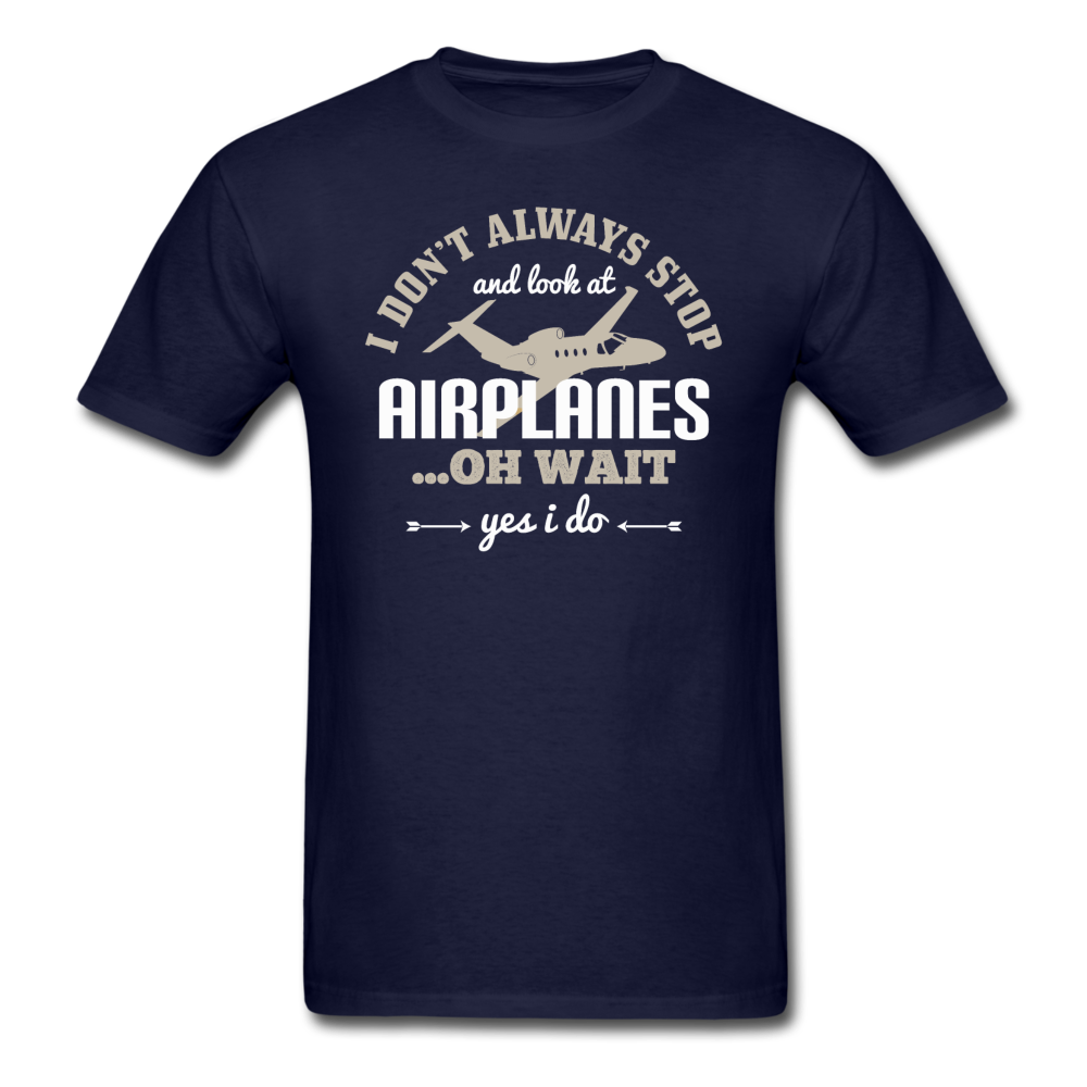 I Don't Alwasys Stop - Unisex Classic T-Shirt - navy