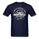 I Don't Alwasys Stop - Unisex Classic T-Shirt - navy