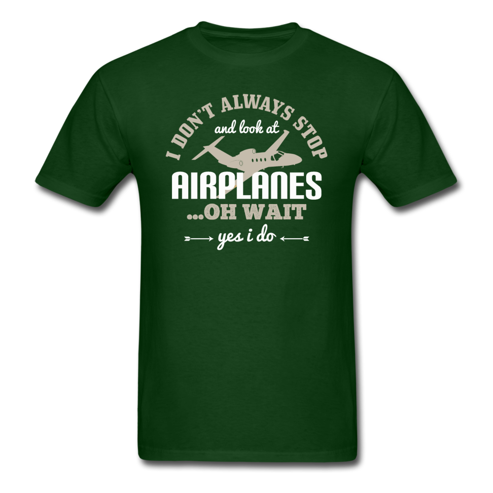 I Don't Alwasys Stop - Unisex Classic T-Shirt - forest green