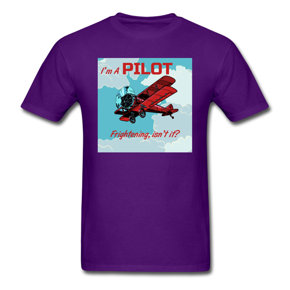 I'm A Pilot - Unisex Classic T-Shirt - purple