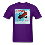 I'm A Pilot - Unisex Classic T-Shirt - purple