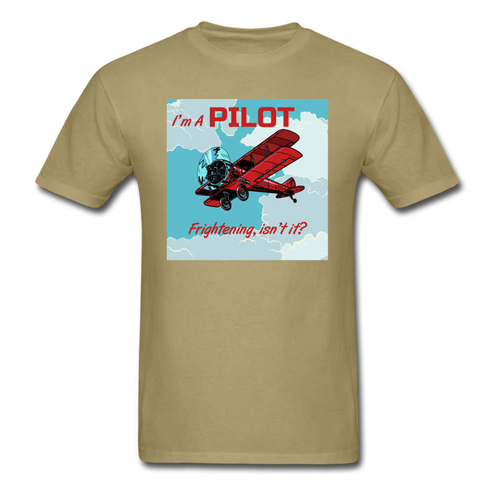 I'm A Pilot - Unisex Classic T-Shirt - khaki