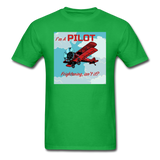 I'm A Pilot - Unisex Classic T-Shirt - bright green