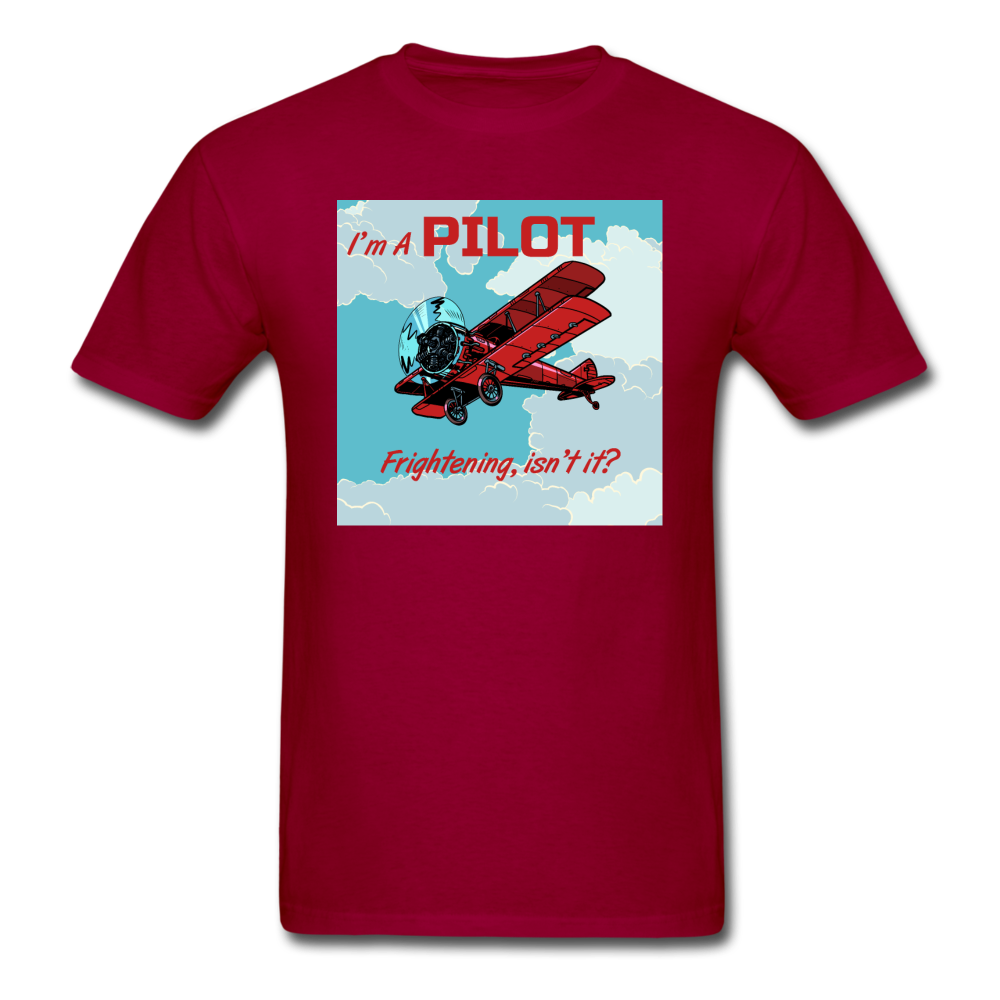 I'm A Pilot - Unisex Classic T-Shirt - dark red