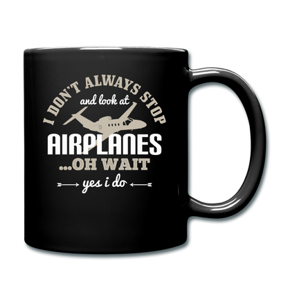 I Don't Alwasys Stop - Full Color Mug - black