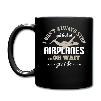 I Don't Alwasys Stop - Full Color Mug - black