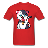 Cat - Ice Cream - Unisex Classic T-Shirt - red