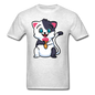 Cat - Ice Cream - Unisex Classic T-Shirt - light heather gray