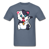 Cat - Ice Cream - Unisex Classic T-Shirt - denim