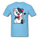 Cat - Ice Cream - Unisex Classic T-Shirt - aquatic blue