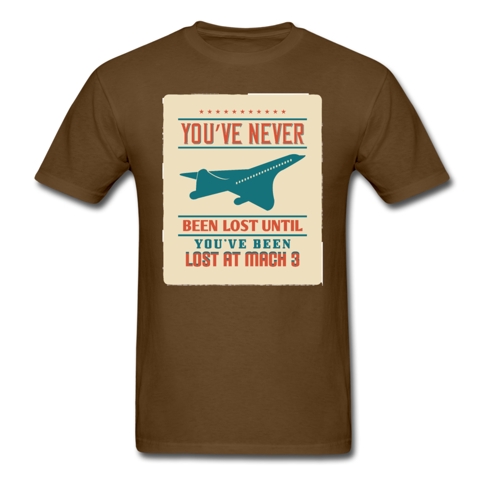 You've Never Been Lost - Unisex Classic T-Shirt - brown