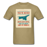 You've Never Been Lost - Unisex Classic T-Shirt - khaki