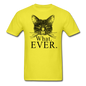 Cat - What Ever - Unisex Classic T-Shirt - yellow