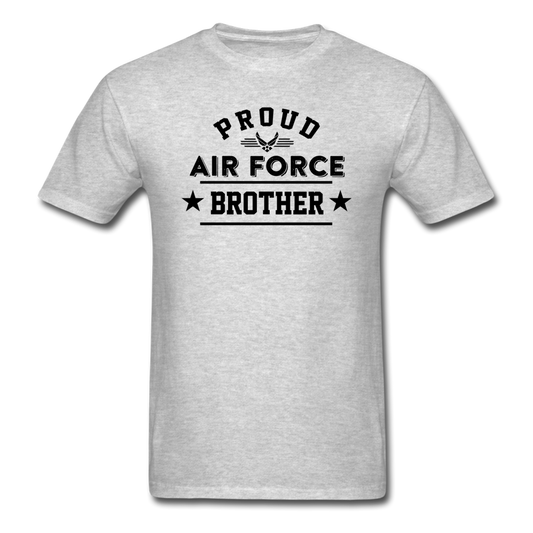 Proud Air Force - Brother - Unisex Classic T-Shirt - heather gray