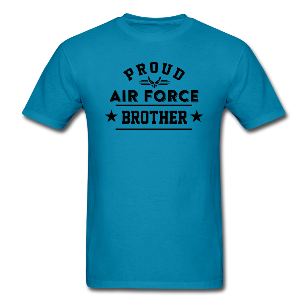 Proud Air Force - Brother - Unisex Classic T-Shirt - turquoise