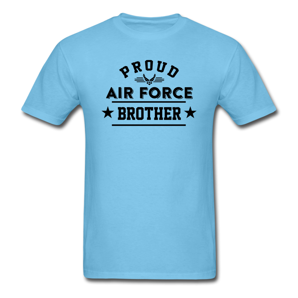 Proud Air Force - Brother - Unisex Classic T-Shirt - aquatic blue