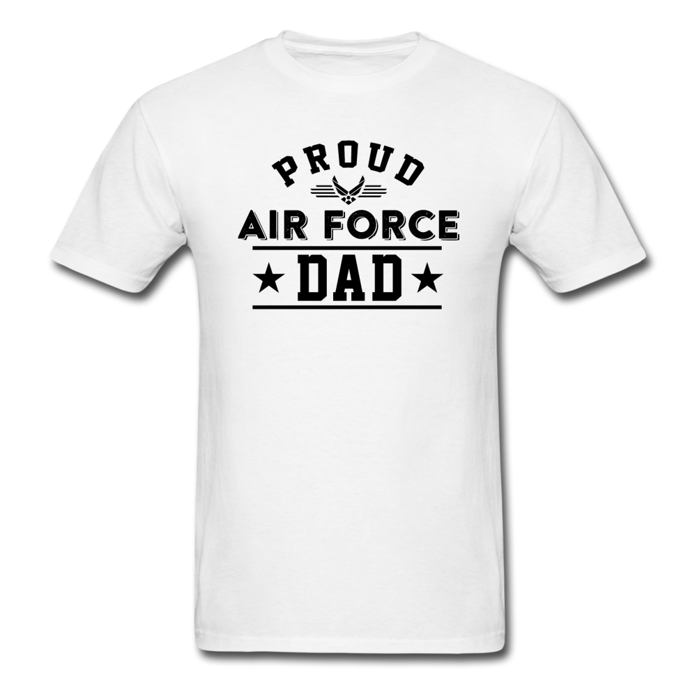 Proud Air Force - Dad - Unisex Classic T-Shirt - white