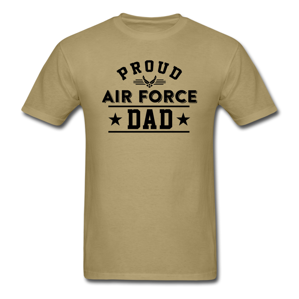 Proud Air Force - Dad - Unisex Classic T-Shirt - khaki