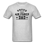 Proud Air Force - Dad - Unisex Classic T-Shirt - heather gray