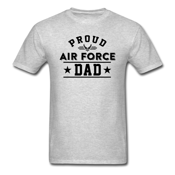 Proud Air Force - Dad - Unisex Classic T-Shirt - heather gray