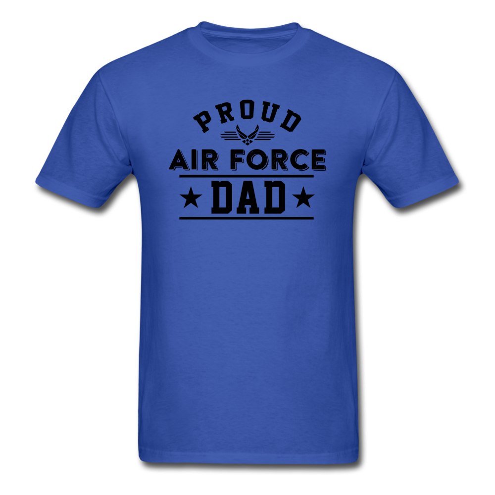 Proud Air Force - Dad - Unisex Classic T-Shirt - royal blue