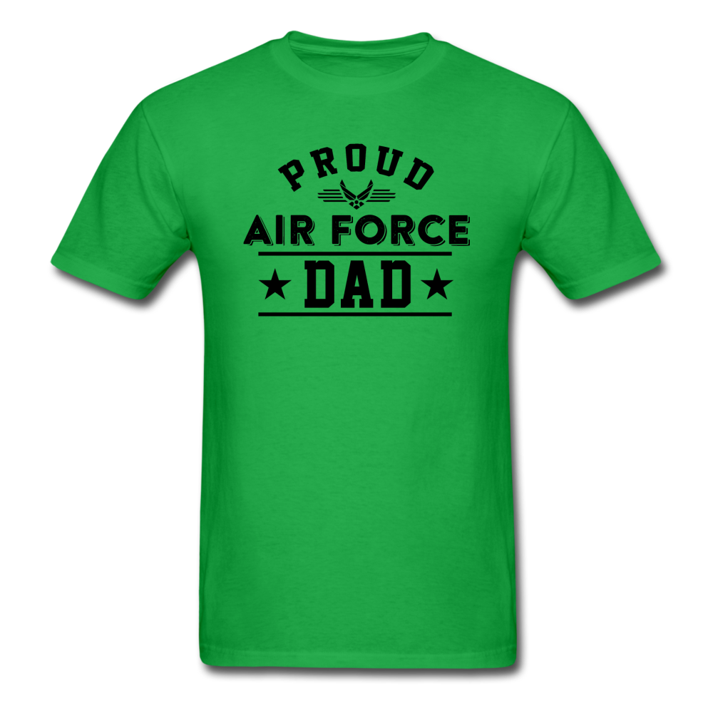 Proud Air Force - Dad - Unisex Classic T-Shirt - bright green